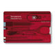 Ніж Victorinox SwissCard Transparent Red Blister (0.7100.TB1) - изображение 3