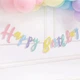 Прапорці Паперові HAPPY BIRTHDAY Прописом | Макарун - зображення 2
