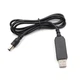 Кабель питания к роутеру от повербанка 9V USB-DC шнур для подключения к модему от Power Bank, 1m - изображение 4