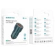 Зарядне автомобільне BOROFONE BZ19A Wisdom (1USB 3A QC3.0 18W) Синій - изображение 2
