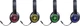 Навушники Defender FreeMotion B400 Black LED Bluetooth (4745090824162) - зображення 5