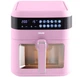 Аэрофритюрница мультипечь DMS HFG-7R XXL Pink 1600 Вт - изображение 2