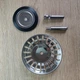 Універсальна клапан/сітка/накладка для сифона кухонної мийки DISFACT KSPS-PRO (83mm) 2 рівня висоти - зображення 4