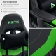 Кресло игровое RZTK Cobra Черно-зеленое - изображение 11