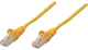 Patchcord Intellinet CAT5e UTP 10 m Żółty (0766623701662) - obraz 2