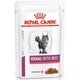 Влажный корм Royal Canin Renal при хронической почечной недостаточности у кошек, говядина, 72шт*85 г - изображение 1