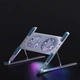 Портативная подставка для ноутбука/планшета з Ice Vibe Pad с охлаждением и подсветкой Aluminium alloys Grey (VA-P11F-GR) - изображение 7
