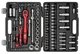 Профессиональный набор инструментов Intertool 1/4", 1/2", 94 предмета (ET-6094) - изображение 2