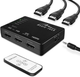 Сплітер Media-Tech MT5207 HDMI 5xports HDMI switch remote controlled 4K resolution support - зображення 3