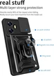 Чехол Hide Shield для Realme C55 / RMX3710 бампер противоударный с подставкой Black - изображение 4