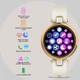 Умные смарт часы TechONE Elegant QR-AF001 Белые - изображение 6
