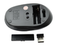 Миша бездротова Wireless Mouse G-108 чорно-синій - зображення 3