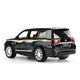 Машинка іграшкова Toyota Land Cruiser 200 моделька металева колекційна з підсвіткою фар 19 см Чорний (4116802) - зображення 5