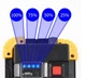 Ліхтар-прожектор Work Light 20W COB LL-802 + 2 акумулятори 18650 - изображение 6