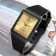 Наручний годинник Casio MQ-38-9A прямокутний Чорний\Золотистий екран - зображення 2