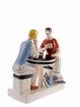 Статуетка порцелянова KYIV PORCELAIN У кафе 17 см (102) - зображення 3