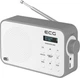 Радиоприемник портативный ECG RD 110 DAB White (сеть/батарейки) - изображение 1