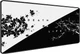 Игровая поверхность (Коврик для мышки) SHLab Сакура Black White SHM-849 (90х40 см) (33067) - изображение 1