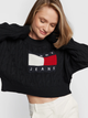 Джемпер жіночий Tommy Jeans DW0DW14261-BDS M Чорний (8720641314886) - зображення 4