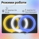Кольцевая лампа 45 см RGB с 3D эффектом со штативом на 2,1 м и с держателями для телефона (2650-1) - изображение 3