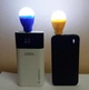 USB LED Лампочка 2 W, Портативная светодиодная лампа для павербанка, мини светильник подсветка фонарик ночник , Белая - изображение 6