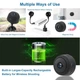 Мини Камера ip Видеонаблюдения Wi-Fi FullHD 1080 Action Camera A 9-1 Беспроводная c Датчиком Движения - Ночная Съемка Black+ Карта Памяти на 32 GB - изображение 6
