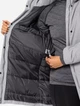 Куртка демисезонная удлиненная с капюшоном женская Jack Wolfskin Salier Coat 1116141-6315 M Серая (4064993907926) - изображение 5