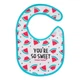 Слинявчик бавовняний рожевий Canpol Babies So Cool (5903407151144) - зображення 1