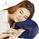 Дорожня подушка ортопедична для подорожей Royal Rest Memory Foam 28*28*13см Синя (RR-01) - зображення 3