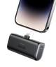Універсальна батарея Anker Nano Power Bank із вбудованим складаним роз’ємом Lightning, 5000 mAh для iPhone 12/13/14 Pro & Pro Max (A12312) - Black - зображення 1