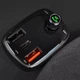 FM-трансмітер Baseus FM Launcher S-13 2 USB + Type-C (CCMT000101) - зображення 7