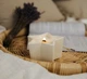 Аромасвічка Гранд Презент STAR KAKI BEIGE 100% WOOD WAX 150g 30h (NAC 1079) - изображение 1
