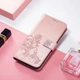 Чехол Clover для Samsung Galaxy A24 / A245 книжка кожа PU с визитницей розовое золото - изображение 4