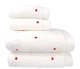 Полотенце Hobby. Microcotton Lubow/Love белого цвета-50х90 - изображение 2