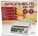 Торговые весы Grunhelm GSC-052 (50кг) - изображение 2
