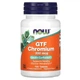 Хром, GTF Chromium, Now Foods, 200 мкг, 100 таблеток (NOW-01430) - изображение 1