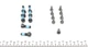 Комплект зчеплення LuK 600016500 Opel CORSA, Combo, Meriva 24422061, 24424957, 24467886 - зображення 19