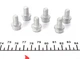 Комплект зчеплення LuK 600 0013 00 Audi A3; Volkswagen Golf, Bora, Sharan, Polo; Seat Leon, Ibiza, Toledo, Cordoba; Skoda Fabia, Octavia; Ford Galaxy 038105266AG, 038105266BB, 02M141671A - зображення 10