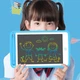 Планшет для рисования разноцветный детский LCD, досточка - доска для рисования, размер 10" синий - изображение 3