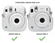 Комплект аксесуарів до Камери Моментального Друку Fujifilm Instax Mini 12 Clay White / Білий - Чохол та Фотоальбом - зображення 7