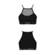 Спортивний топ з прозорою вставкою Passion PS006 TOP black, size S - зображення 5