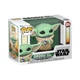Фигурка Funko Pop Фанко Поп Мандалорец Звёздные войны Грогу The Mandalorian Grogu 10 см SW BY 584 - изображение 3
