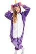 Кігурумі Єдиноріг фіолетовий із білим животом 140 - зображення 1