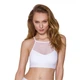 Спортивный топ с прозрачной вставкой Passion PS006 TOP L, white - изображение 1