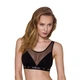 Топ с прозрачной вставкой Passion PS002 TOP XL, black - изображение 1