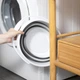 Складное ведро 10 л силиконовое MVM BIN-17 10L WHITE/GRAY - изображение 8