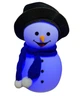 Дитячий силіконовий нічник Сніговик Snowman LJC-118 світильник акумуляторний іграшка для сну - зображення 5