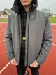 Мужская куртка CMP Man Jacket Fix Hood 33K3827-E910 54 (2XL) серая (11910047) - изображение 5