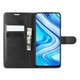 Чохол книжка з кишенями для карт на Xiaomi Redmi Note 9s / Note 9 Pro Чорний (085316_1) - зображення 2