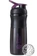 Спортивный шейкер (бутылка) BlenderBottle SportMixer Flip 28oz/820ml Black/Plum (A-011871) - изображение 1